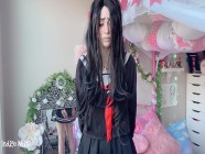 THE CREEPY GIRL FROM SCHOOL GETS YOU TO HERSELF (YANDERE JOI) - INDIGO WHITE | PORR.XXX