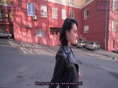 Cum On Me Like A Pornstar - Public Agent PickUp Student On The Street And Fucked / Kiss Cat | PORR.XXX
