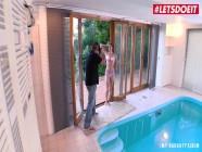 MyNaughtyAlbum - Susan Ayn Small Tits Czech Babe Fucks Photographer By The Pool - LETSDOEIT | PORR.XXX