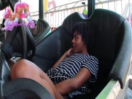 At the Carnival Playing with my Creamy Pussy on the Bumper Carts | PORR.XXX
