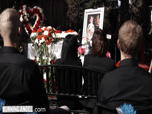 BurningAngel Marley Brinx Seduces A DILF Into Fucking Her During His Wife's Funeral | YouPorr.com