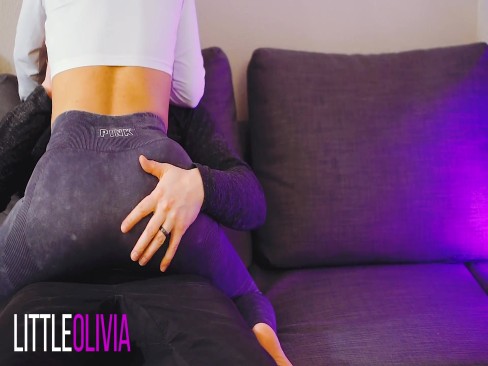Cute Fit teases and lets me cum on her yoga pants | PorrHub.com