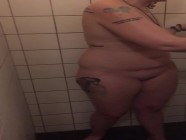 Norwegian girl shaving pussy in shower