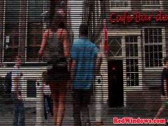 Ebony amsterdam whore riding cock | Barbarianporno.com