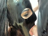 Blowjobs and latex mask is a good combination | PORR.XXX