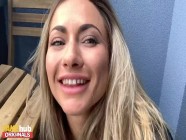 FAKEhub Stunning Blonde Michaela Isizzu Masturbates on her Balcony | PORR.XXX