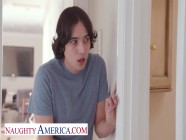 Naughty America - Hot Milf Sybil Stallone gets her wet pussy pounded | Barbarianporno.com