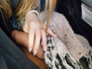 PUBLIC AIRPLANE Handjob and Blowjob - Bella Mur | PORR.XXX