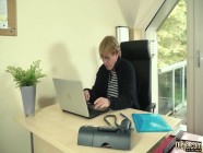 Young blonde gives grandpa the best blowjob and fuck | PORR.XXX