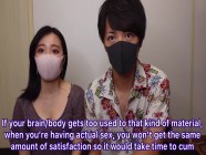 遅漏改善！きつきつオナホ手コキで感度を高めてイキやすい体位で射精できるのか...!? [ENG SUB] Cure Delayed Ejaculation Handjob - えむゆみカップル | PORR.XXX