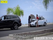 Outdoor Fucking For Stranded Beauty | PORR.XXX