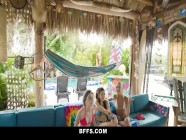 Teen coeds in bikini orgy by the pool | PORR.XXX