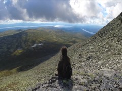 Sex on a mountain top in Norway | Porno.nu