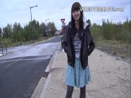 shy 18 years old teen does her first casting | PORR.XXX