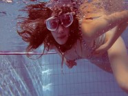 Libuse the girl in striped body suit | PORR.XXX