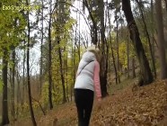 Cutest Teen Blonde Ever Public POV In Forest | PORR.XXX