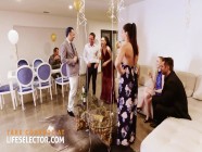 Three bridesmaids with wet tight pussies and one cock | PORR.XXX