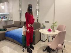 Squid game with Elli | PORR.XXX